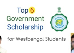 Top 6 Government Scholarship for Westbengal Students